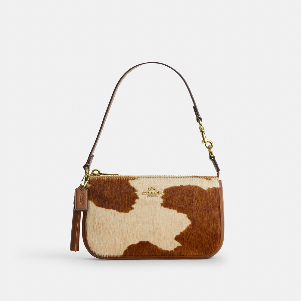 Coach Outlet Nolita 19 In Haircalf With Cow Print
